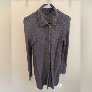 Boden women’s jacket slate blue size small (2 or 4)